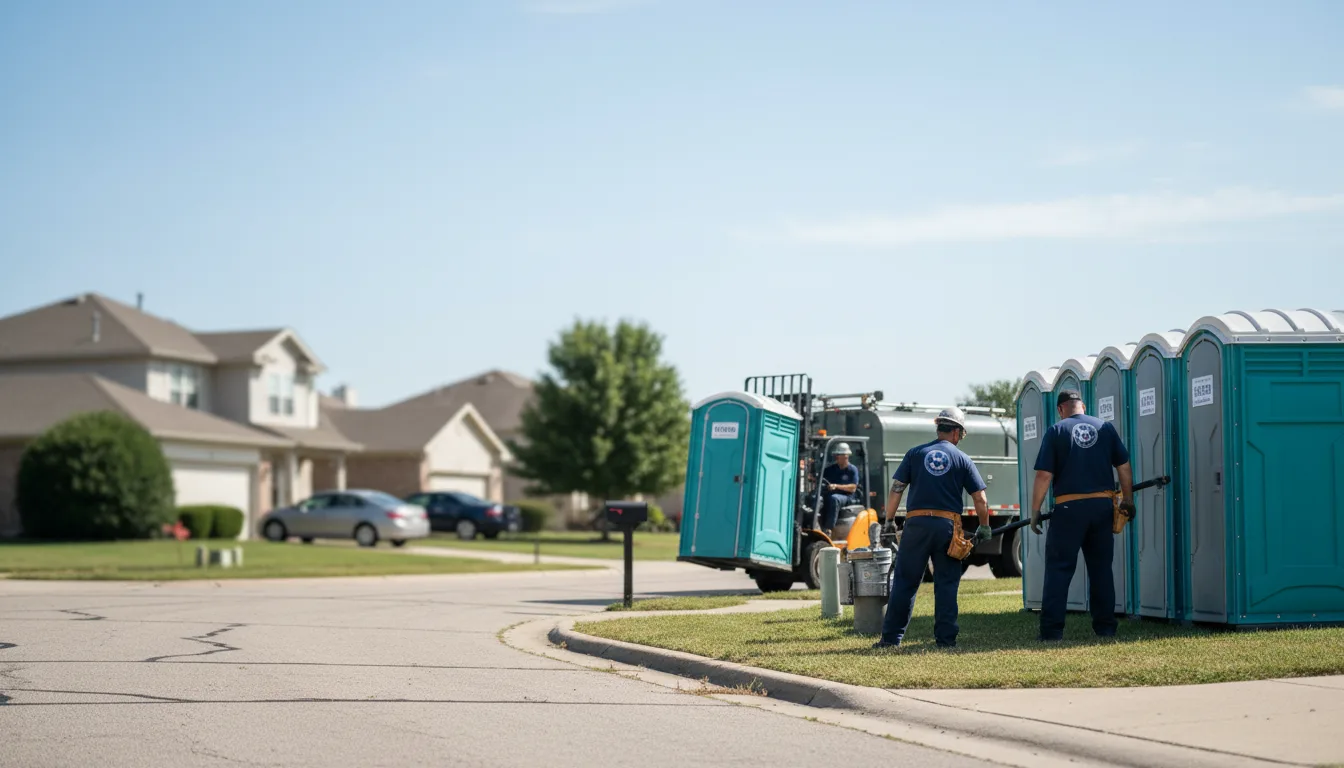 Porta Potty Rental in Saline, MI near me
